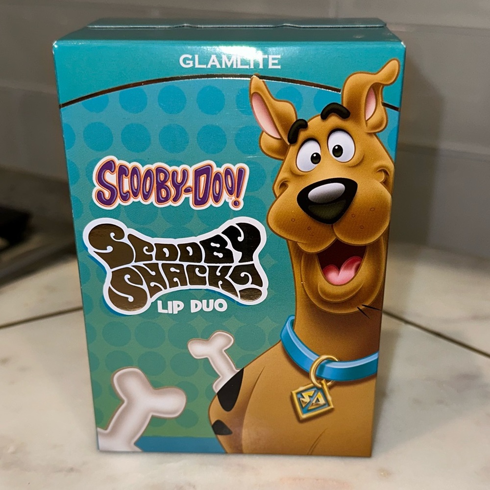 ✨NIB✨ Scooby-Doo “SCOOBY SNACKS" X GLAMLITE Lip Duo Set - Picture 5 of 9
